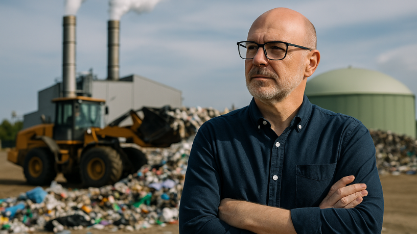 Odair Jose Mannrich mostra como resíduos sólidos podem se transformar em energia limpa e sustentável.
